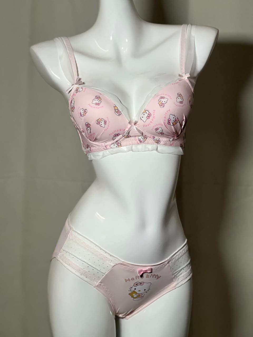 Kitty Bra and Panty Set