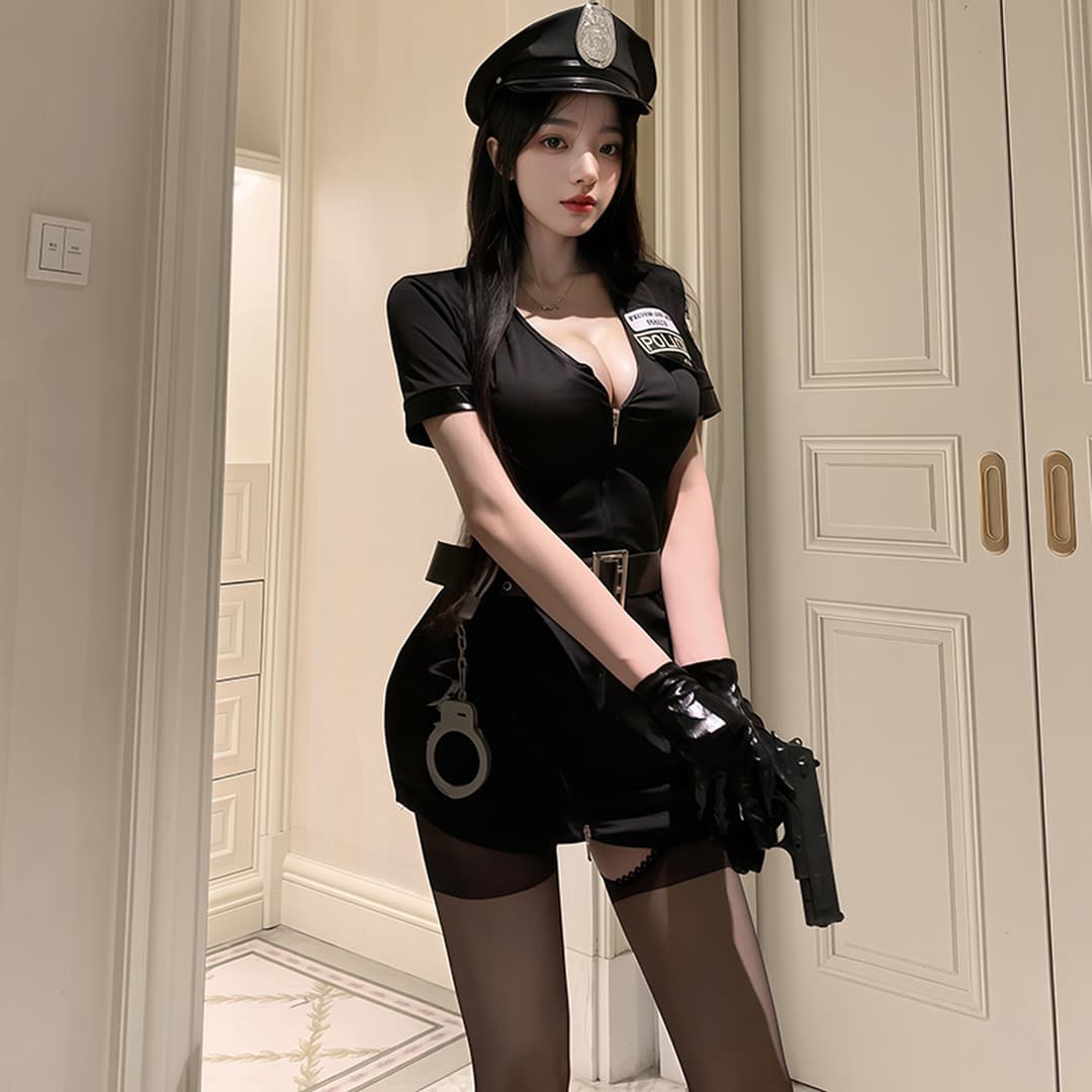 Officer Charm Dress Set - Preview Angle 5
