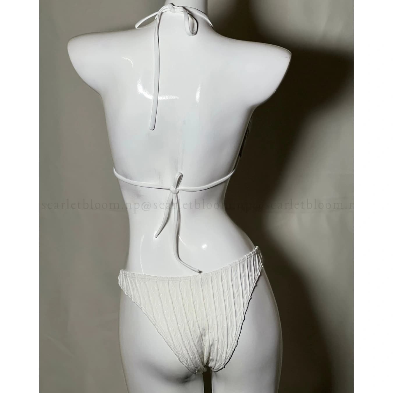 Chic White Three-Piece Set - Preview Angle 2