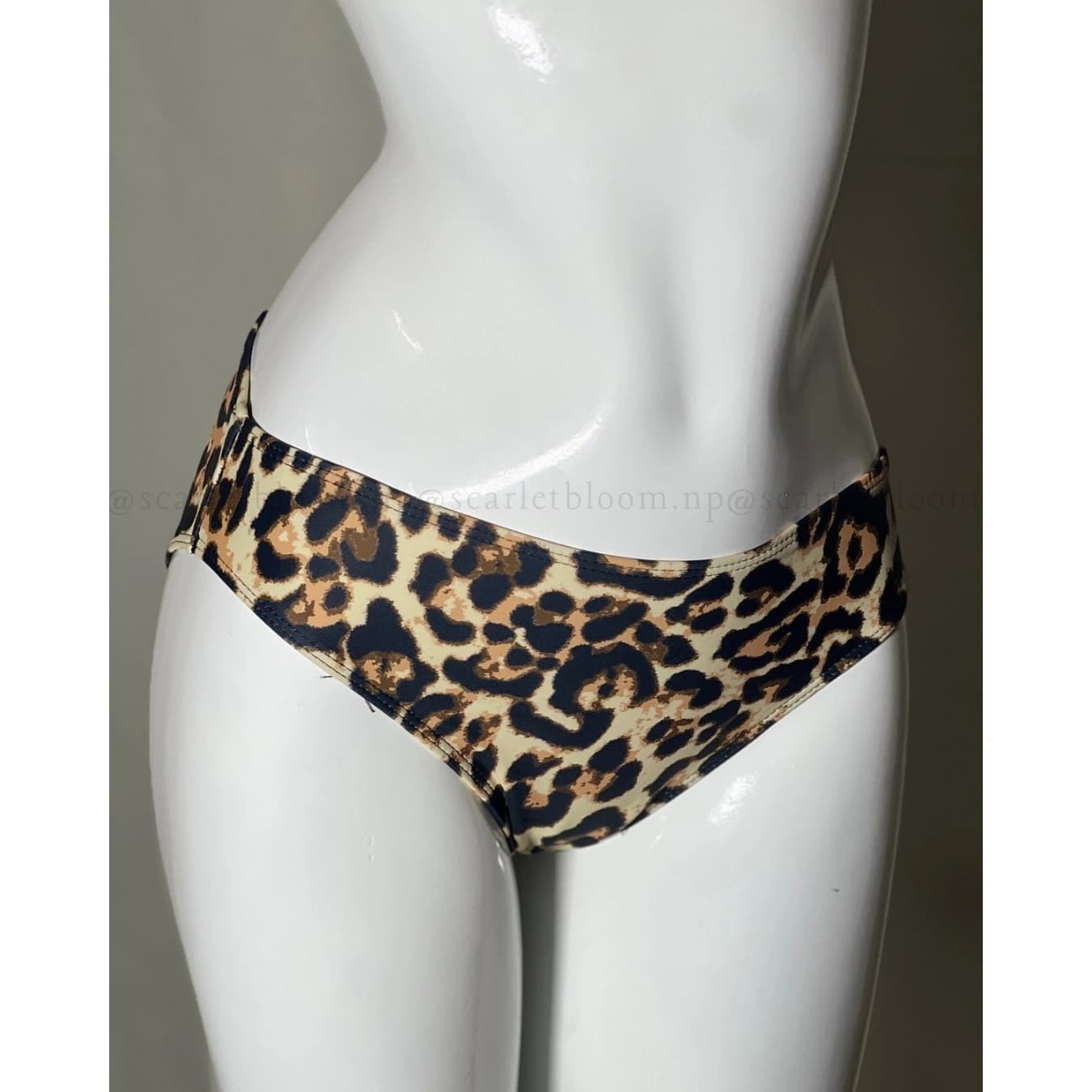 Leopard Ruffle Skirt Bikini Set - Preview Angle 9