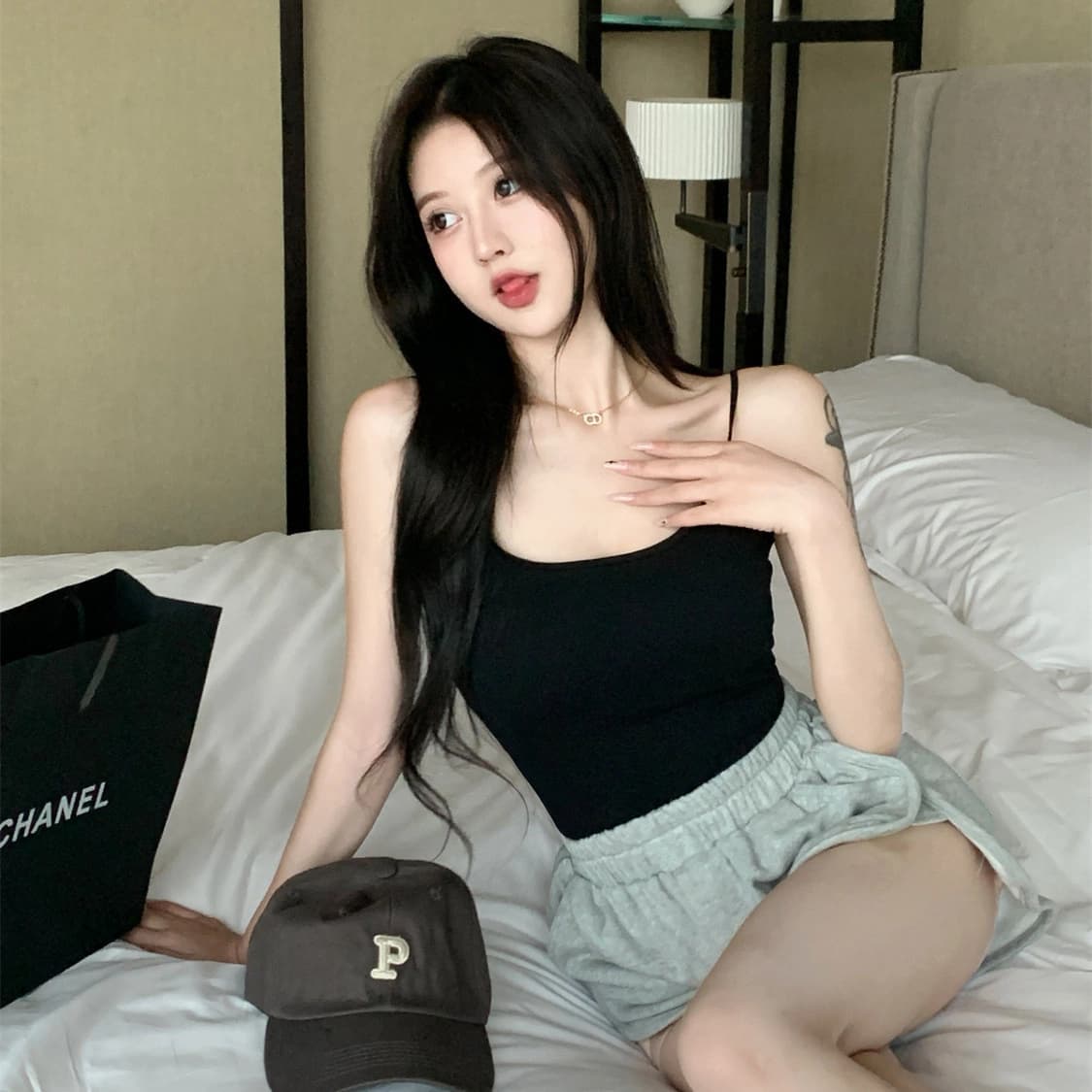 Essential Slim Strap Tank