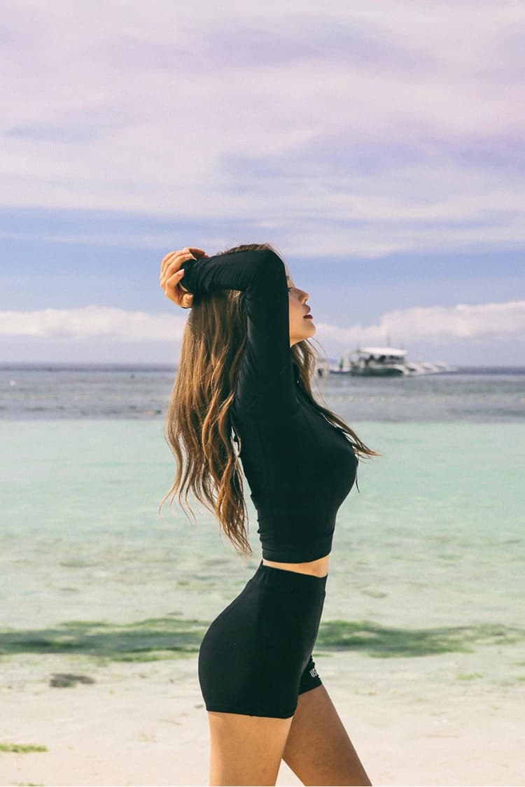 Long Sleeve Swimwear Set