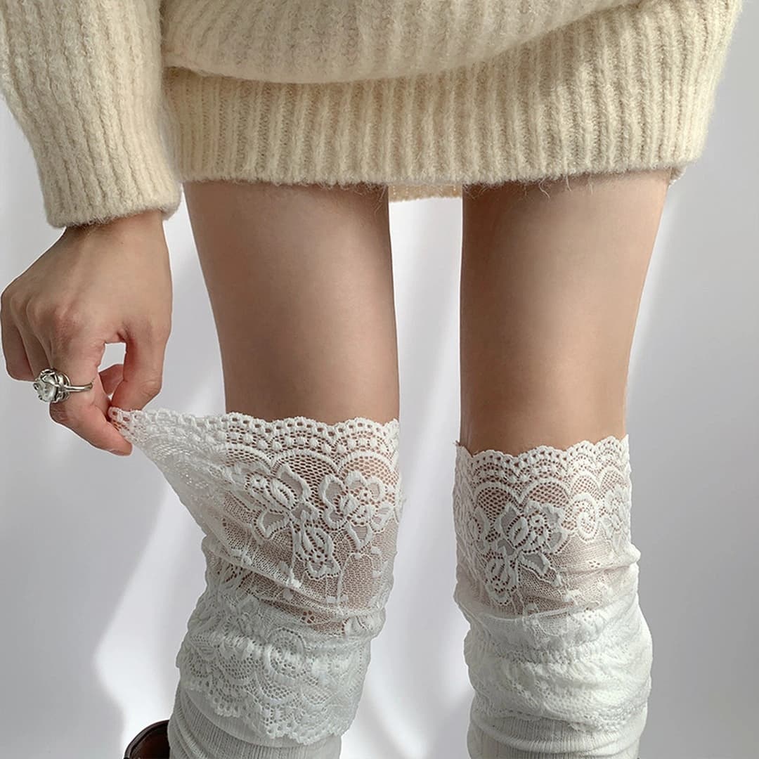 Cozy Lace Stockings - Preview Angle 3