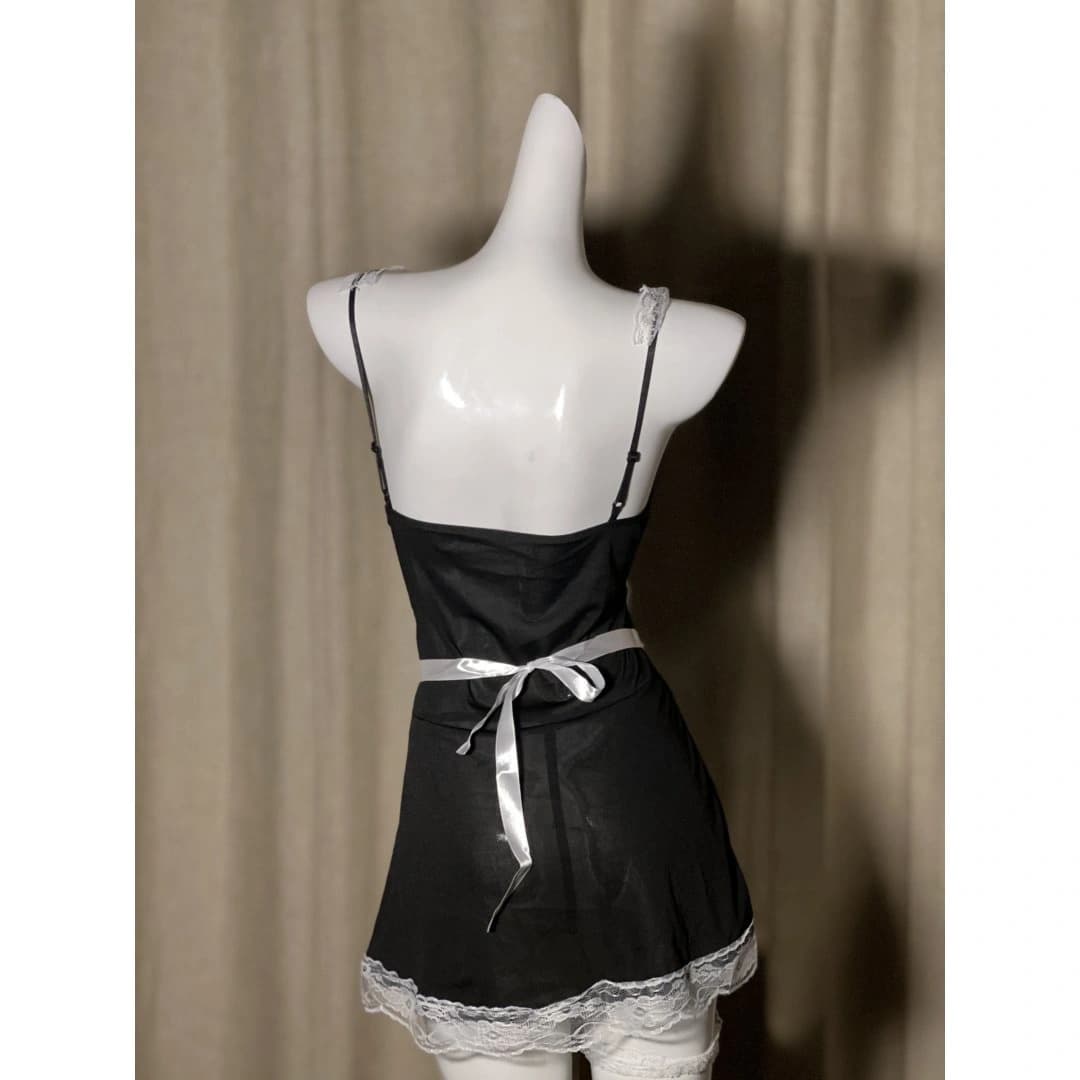 Lace Ribbon Maid Set